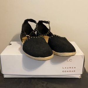 Lauren Conrad Black Espadrilles
